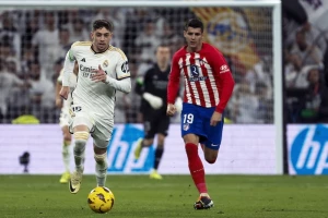 Dete Real Madrida utišalo "Santjago Bernabeu" u 90+, Atletiku slađi bod, titula nije rešena!